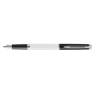 Picture 1 of Vulpen Waterman Hémisphère Colour Blocking black en white CT fijn