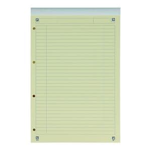 Picture 3 of Cursusblok Oxford Orange Notepad A4+ lijn 4-gaats 160 pagina's 80gr oranje