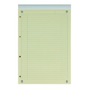 Picture 3 of Cursusblok Oxford Orange Notepad A4+ lijn 4-gaats 160 pagina's 80gr oranje