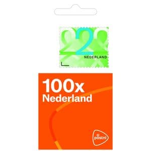 Picture 1 of Postzegel Nederland Waarde 2 zelfklevend rol à 100 stuks