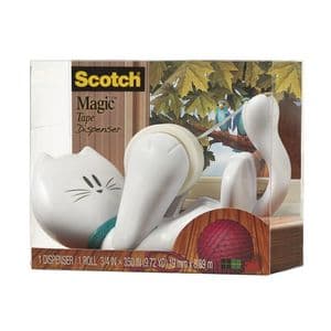 Picture 3 of Plakbandhouder Scotch C39 kat + 1rol magic tape 19mmx7.5m