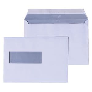 Picture 2 of Envelop Hermes C5 162x229mm venster 4x11links 500 stuks