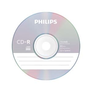 Picture 2 of CD-R Philips 80Min 700MB 52x SP 100 stuks