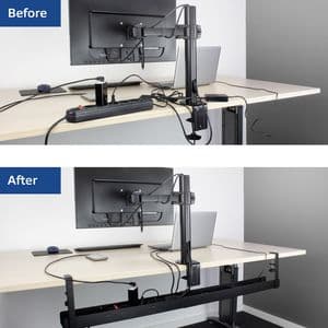 Picture 5 of Kabelgoot ACT verstelbaar voor onder bureau
