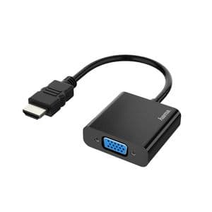 Picture 1 of Adapter Hama HDMI-VGA zwart