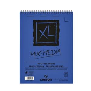 Picture 1 of Mixed mediapapier Canson XL Textured Mixed Media 15vel 300gr A5 wit