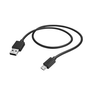 Picture 1 of Kabel Hama USB-A - micro-USB 2.0 1 meter zwart