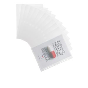 Picture 2 of Enveloptas Djois Color Collection A4 horizontaal geperforeerd transp