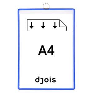 Picture 1 of Zichtpanelenframe hangend Tarifold A4 blauw 5 stuks