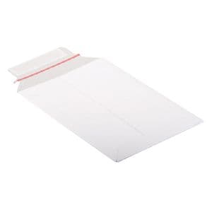 Picture 2 of Envelop CleverPack karton A5 176x250mm wit pak à 5 stuks