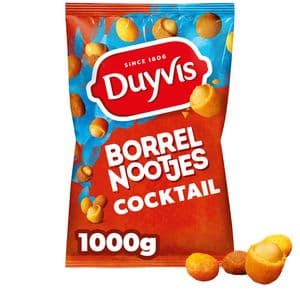 Picture 1 of Borrelnootjes Duyvis cocktail zak 1000 gram