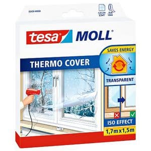 Picture 1 of Isolatiefolie tesamoll® Thermo Cover voor ramen 1,7x1,5m transparant