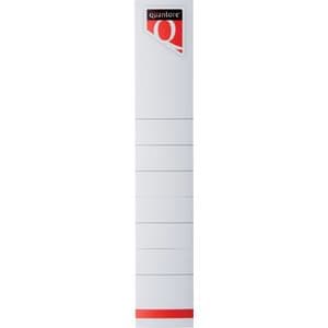 Picture 3 of Rugetiket Quantore smal 34x190mm zelfklevend wit 10 stuks