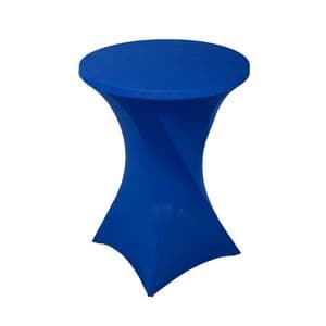 Picture 1 of Tafelrok BRASQ voor statafel 80cm blauw