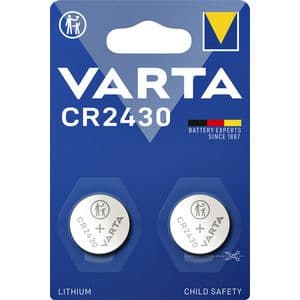 Picture 1 of Batterij VARTA knoopcel 2x CR2430 lithium