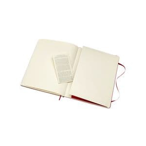 Picture 5 of Notitieboek Moleskine XL 190x250mm lijn hard cover scarlet red