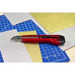 Picture 2 of Snijmes Westcott premium 18mm met schuifsluiting rood