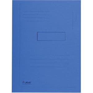 Picture 1 of Dossiermap Exacompta Forever A4 2 kleppen 290gr blauw