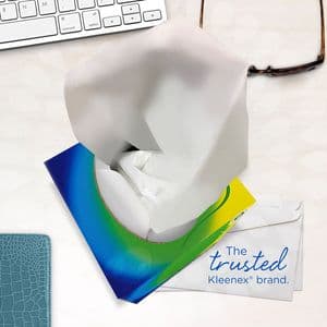 Picture 7 of Facial tissues Kleenex kubus 3-laags 56 vel wit 8825