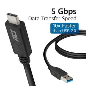 Picture 6 of Kabel ACT USB A 3.2 naar USB-C 2 meter