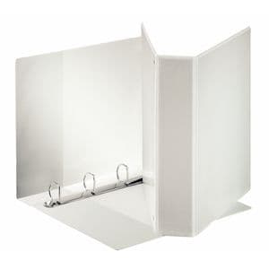 Picture 1 of Presentatieringband Esselte panorama A4 maxi 4-rings D-mechaniek 60mm wit