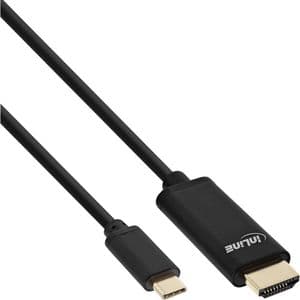 Picture 1 of Kabel inLine USB-C HDMI 3.1 2.0 4K M/M 2 meter zwart