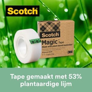 Picture 2 of Plakband Scotch Magic 900 19mmx30m onzichtbaar mat