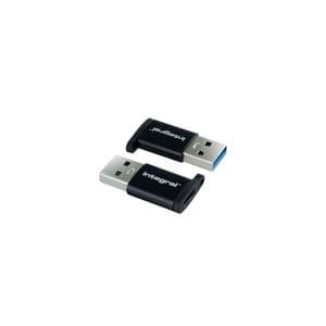 Picture 2 of Adapter Integral USB-C naar USB-A 2-pack