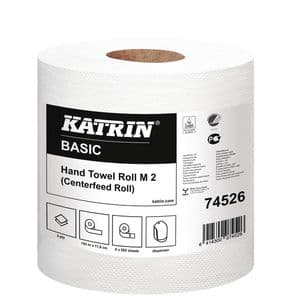Picture 2 of Poetspapier Katrin medium 2-laags 500 vel wit 74526