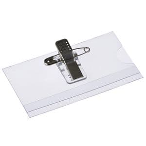 Picture 1 of Badge Europel met clip en speld 75x40mm 24st