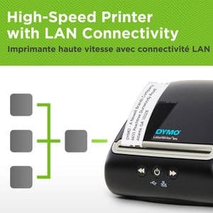 Picture 9 of Labelprinter Dymo LabelWriter 5XL desktop zwart