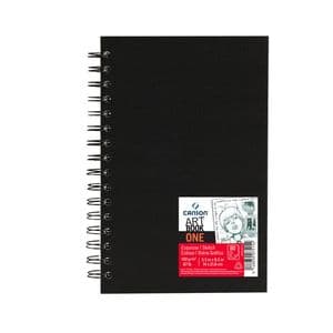 Picture 1 of Schetsboek Canson Art Book One spiraalgebonden 80vel 100gr 140x216mm wit