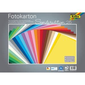 Picture 1 of Fotokarton Folia 300gr 50x70cm 25vel assorti