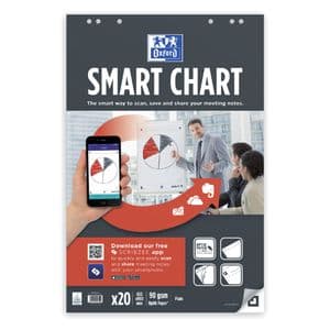 Picture 2 of Flipoverpapier Oxford smart 650x980mm blanco 90 gram 20 vel