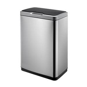 Picture 6 of Afvalbak EKO Mirage met sensor 20+20liter RVS mat