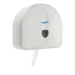Picture 1 of Toiletpapierdispenser Cleaninq jumbo groot wit