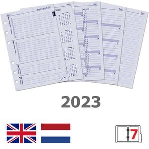 Picture 1 of Agendavulling 2027 Kalpa A5 7dagen/2pagina's
