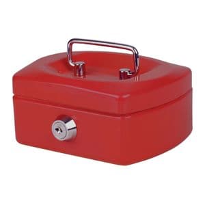 Picture 3 of Geldkist Pavo met muntgleuf 125x95x60mm rood