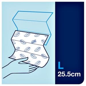 Picture 3 of Handdoek Tork H2 Xpress Advanced multifold 2-laags 212x255mm 21x180 vel wit 120398