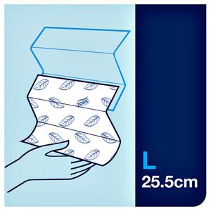 Picture 3 of Handdoek Tork H2 Xpress Advanced multifold 2-laags 212x255mm 21x180 vel wit 120398