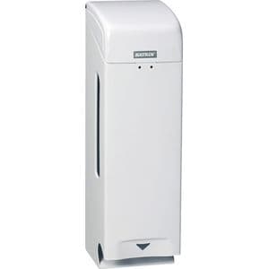 Picture 1 of Toiletpapierdispenser Katrin drie rollen metaal wit 984503