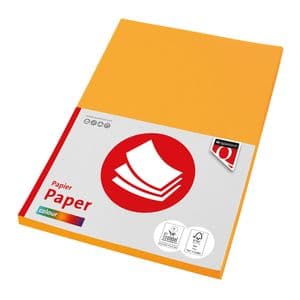 Picture 1 of Kopieerpapier Quantore Colour A4 160gr diepgeel 50 vel