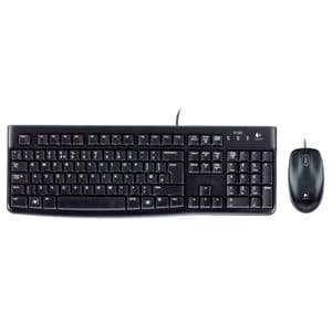 Picture 1 of Toetsenbord Logitech MK120 Qwerty + muis USB zwart