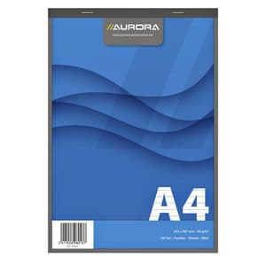 Picture 1 of Schrijfblok Aurora A4 lijn 100 vellen 60gr assorti