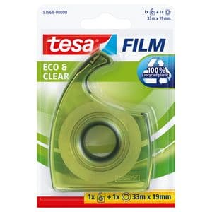 Picture 1 of Plakband handdispenser tesafilm® Eco & Clear 33mx19mm transparant blister