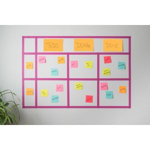 Picture 2 of Memoblok Post-it 622 Super Sticky 47,6x47,6mm Cosmic 12 stuks