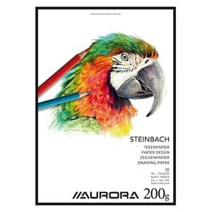 Picture 1 of Tekenblok Aurora A4 20 vel 200 gram Steinbach papier