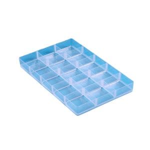 Picture 1 of Vakkenverdeler Really Useful 4/9 liter15 vakken 342x215x35mm transparant