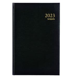 Picture 1 of Agenda 2027 Brepols Saturnus Lima 7dagen/2pagina's zwart