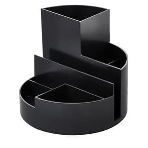 Picture 1 of Pennenkoker MAULroundbox Blauwe Engel recycled 6 vaks zwart